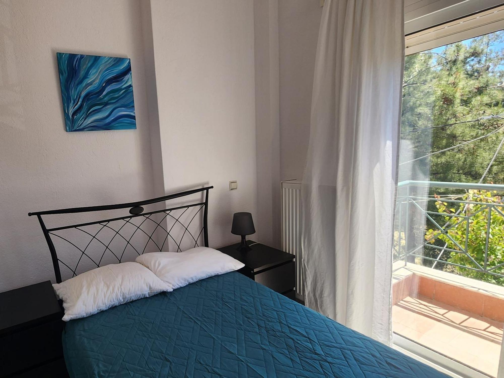 Pine Beach Holiday Home 2 Bedrooms 50 Meters To The Beach Kalyves Polygyrou Kültér fotó